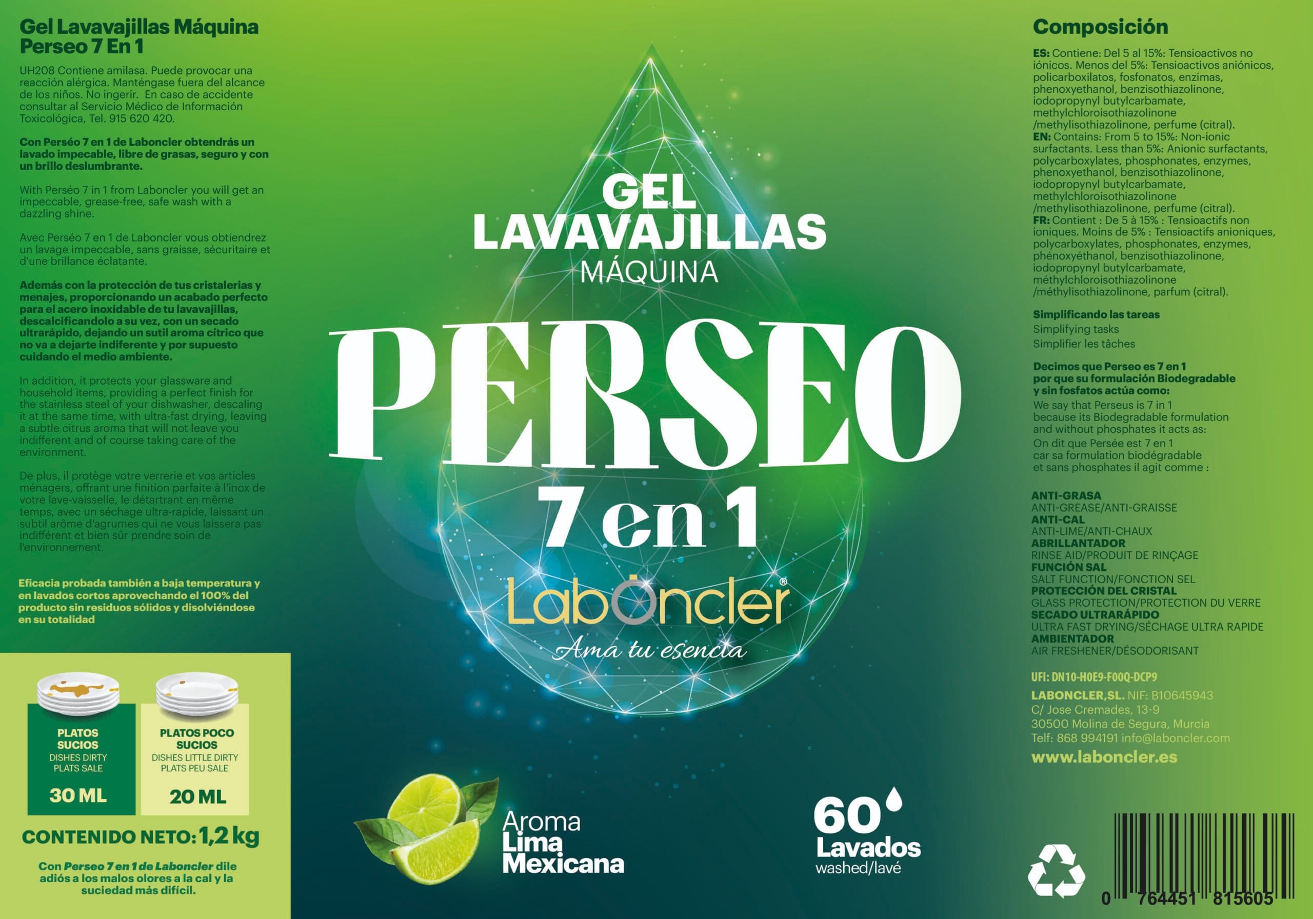 Perseo 7en1 Lavavajillas Máquina - Imagen 2