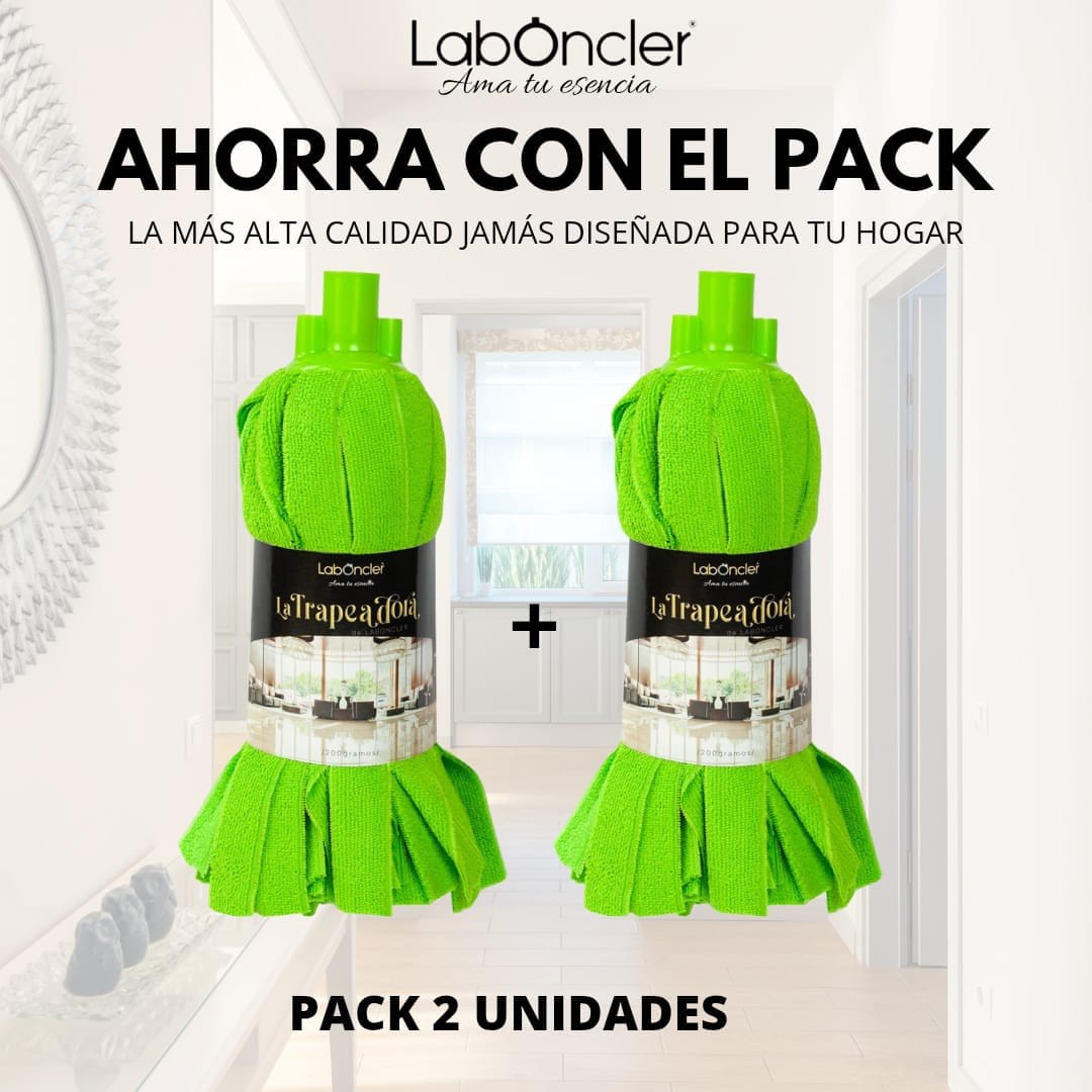 Pack 2 Trapeadora Mágica Fregona