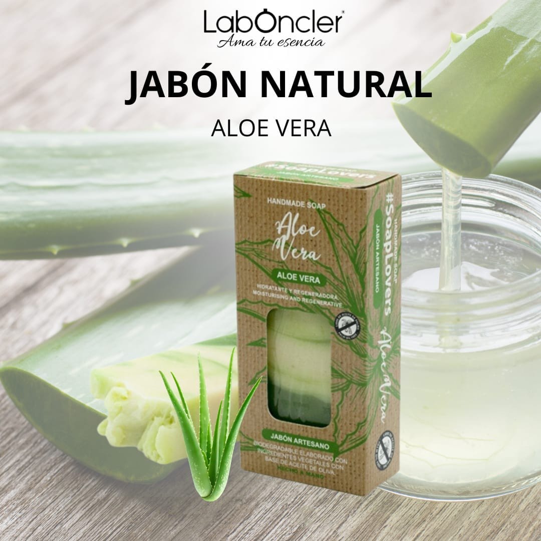 Jabón Natural de Aloe Vera