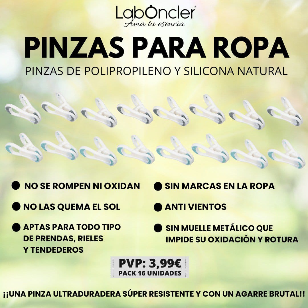 Pinzas para Ropa Irrompibles - Imagen 3