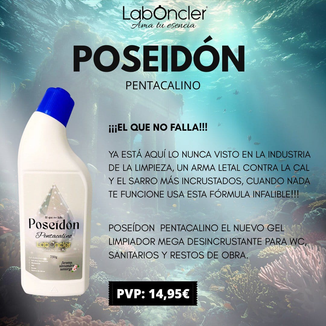 Poseidón Gel Desincrustante WC - Imagen 5