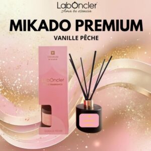 Mikado Premium Vanille Pêche 200ml