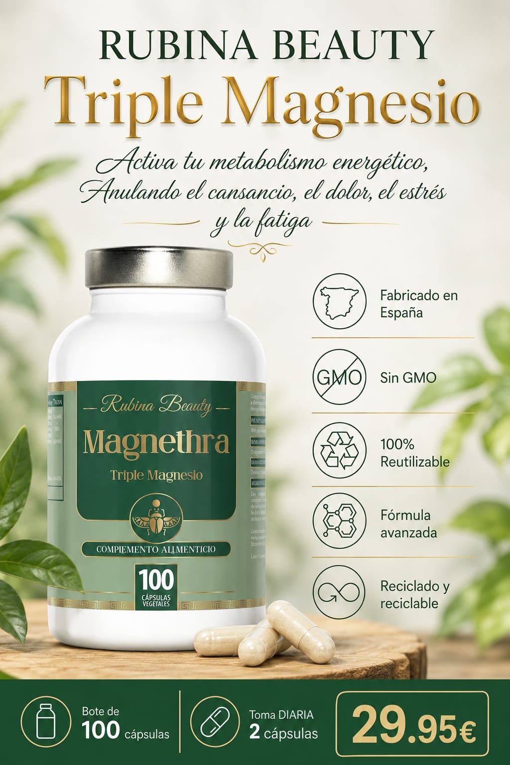 Magnethra triple magnesio