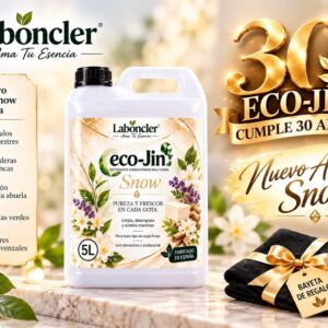 Garrafa de 5 litros de Ecojin snow